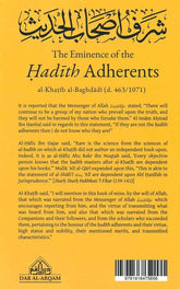 THE EMINENCE OF THE HADITH ADHERENTS